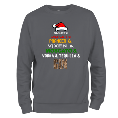 Reindeer Tree Funny Christmas Jumper by Lion Legion 