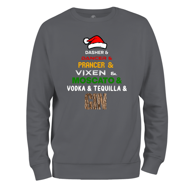 Reindeer Tree Funny Christmas Jumper by Lion Legion 