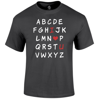 Valentine Alphabet Valentine's Day T Shirt by Lion Legion 