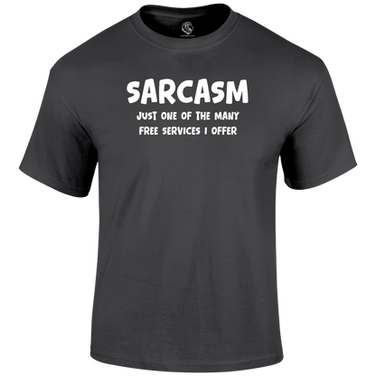 Free Services Funny T Shirt by Lion Legion 