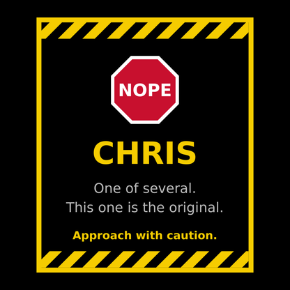 Funny Chris Gift T Shirt