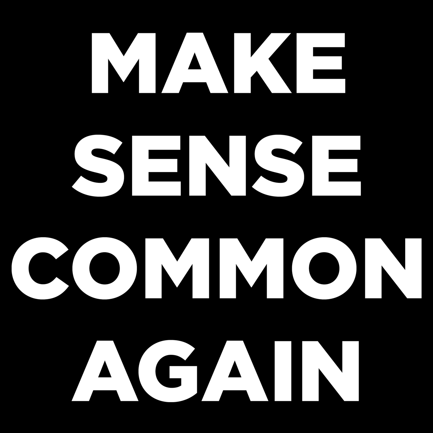 Common Sense Funny T Shirt by Lion Legion 