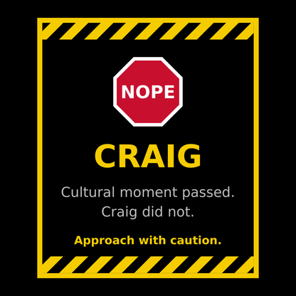 Funny Craig Gift T Shirt