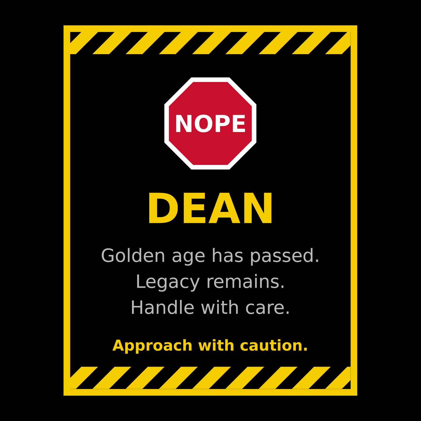Funny Dean Gift T Shirt
