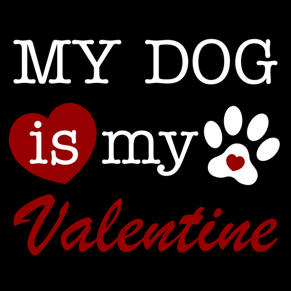 Dog Valentine T Shirt by Lion Legion 