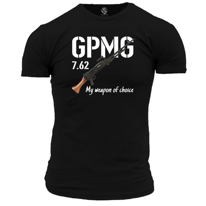 GPMG T Shirt Weapon Of Choice