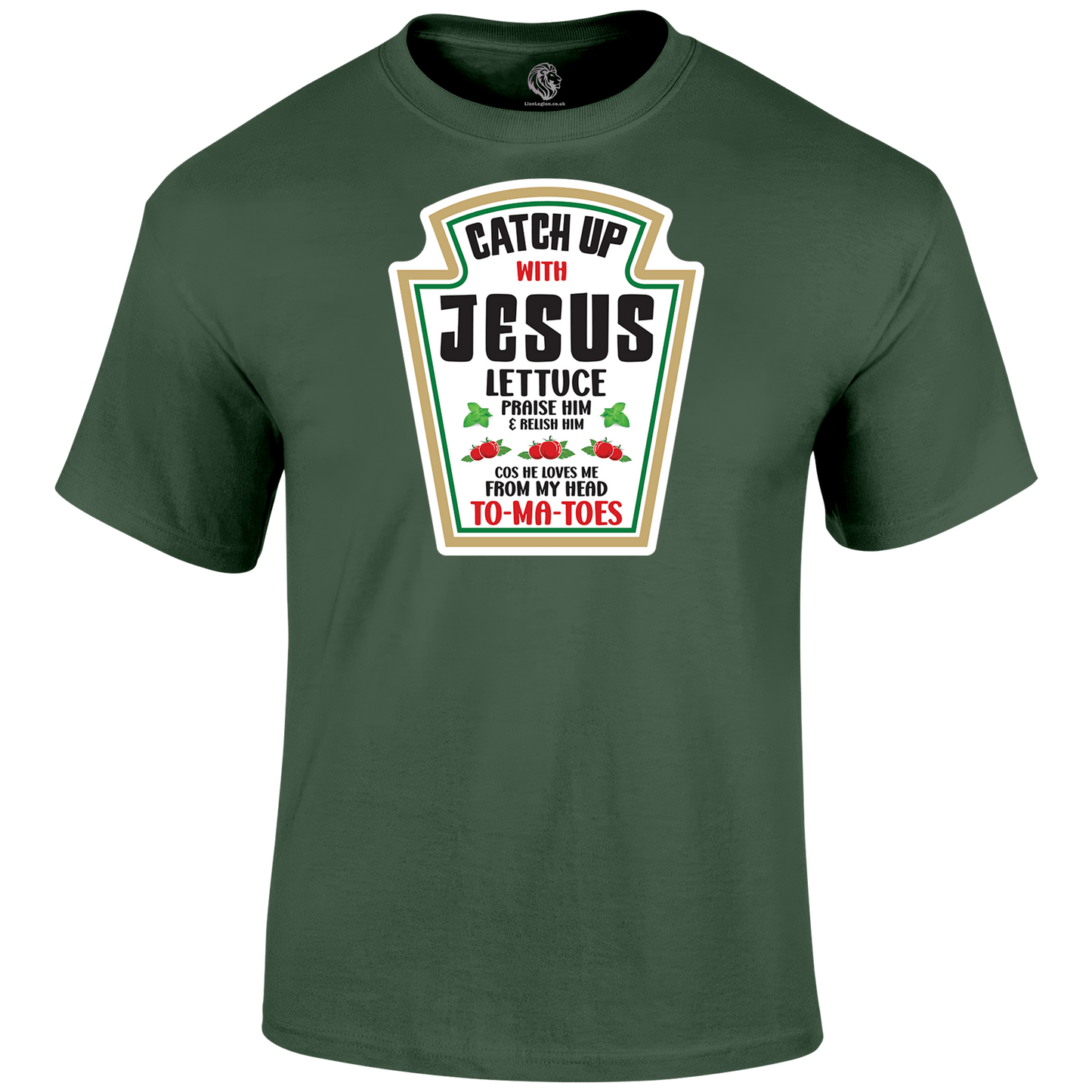 Jesus Saves T Shirt by Lion Legion 