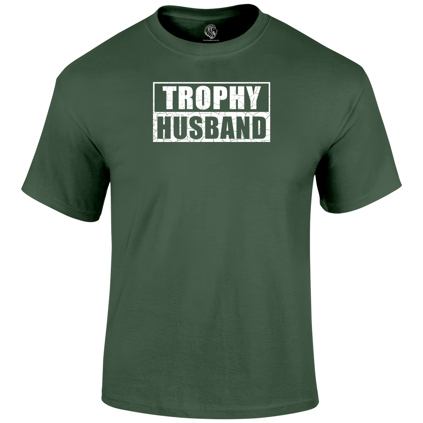 Trophy Husband Valentine T Shirt by Lion Legion 