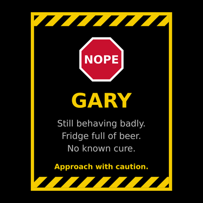 Funny Gary Gift T Shirt