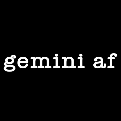 Gemini AF T Shirt by Lion Legion 