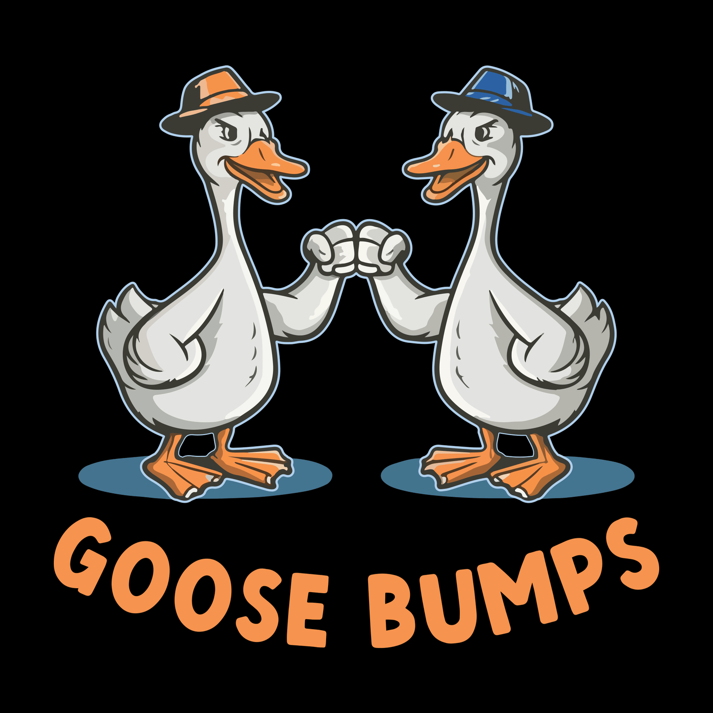 Goose Bumps Funny T Shirt by Lion Legion 