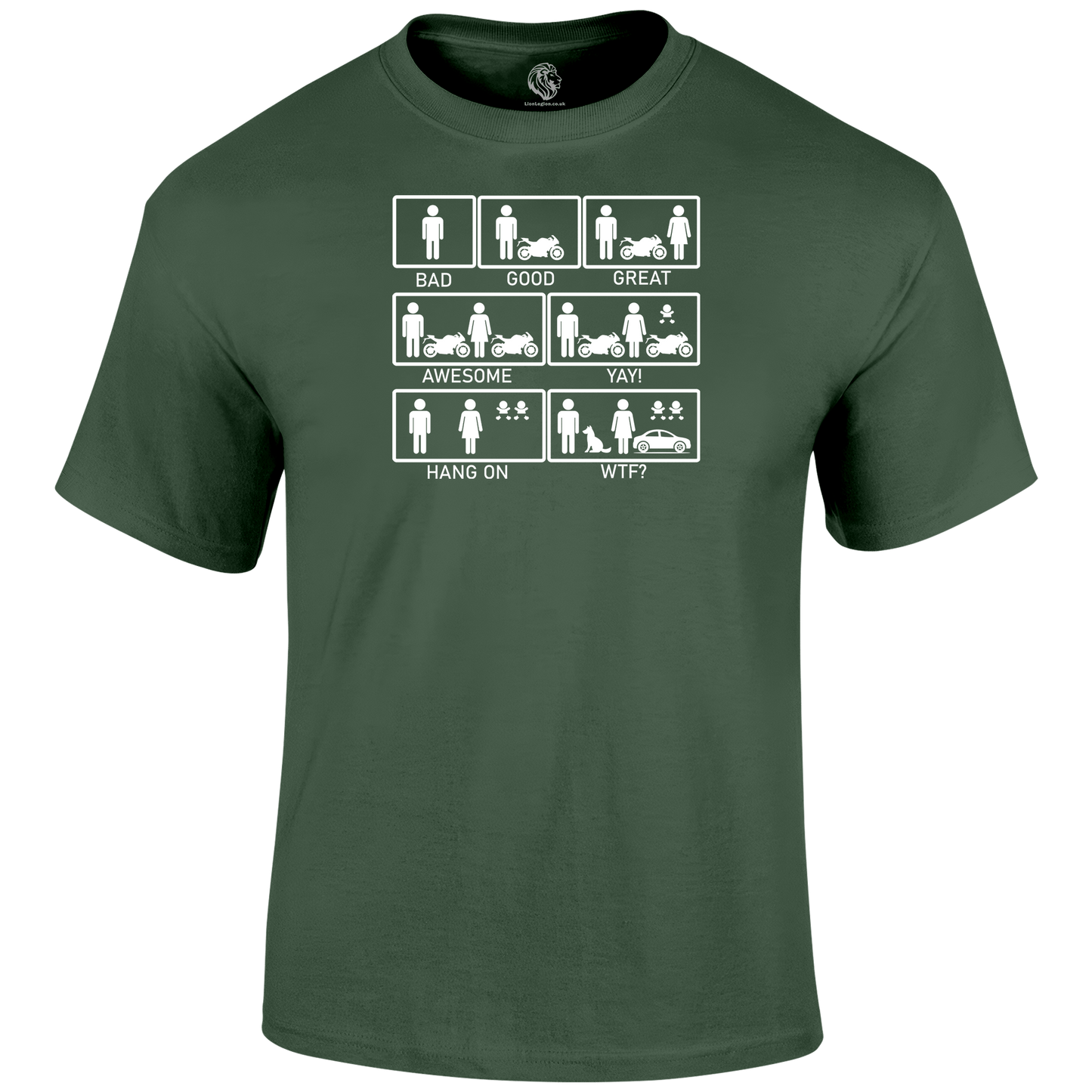 That's Life T Shirt by Lion Legion 