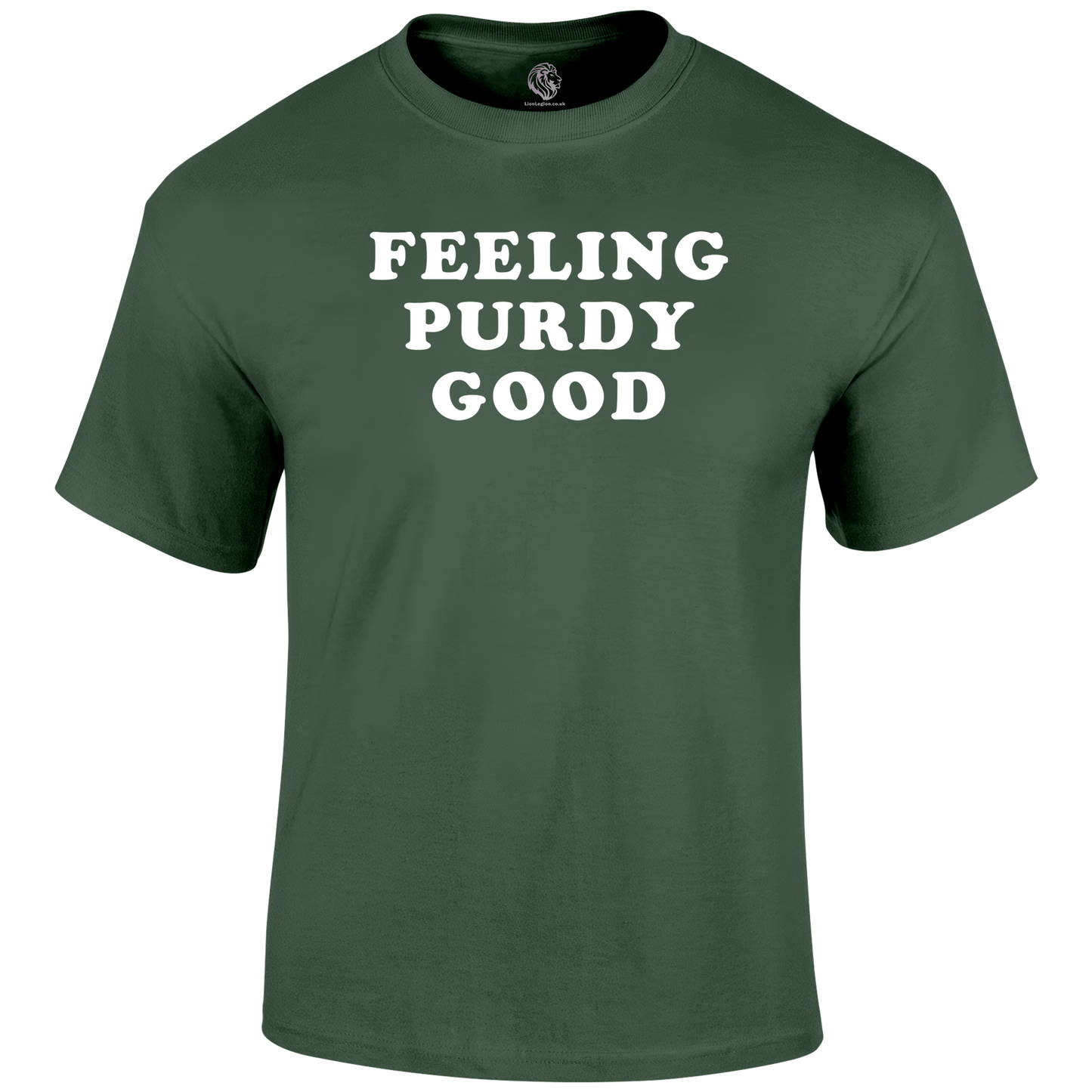 Purdy Good T Shirt by Lion Legion 