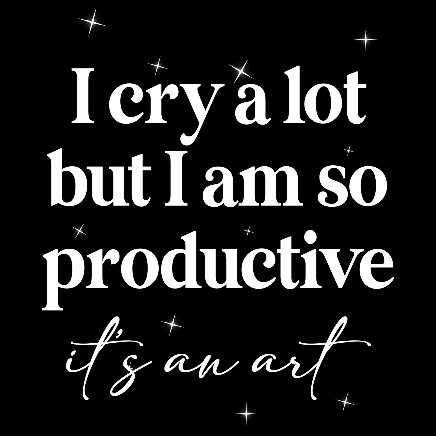 I Cry A Lot Ladies T Shirt by Lion Legion 