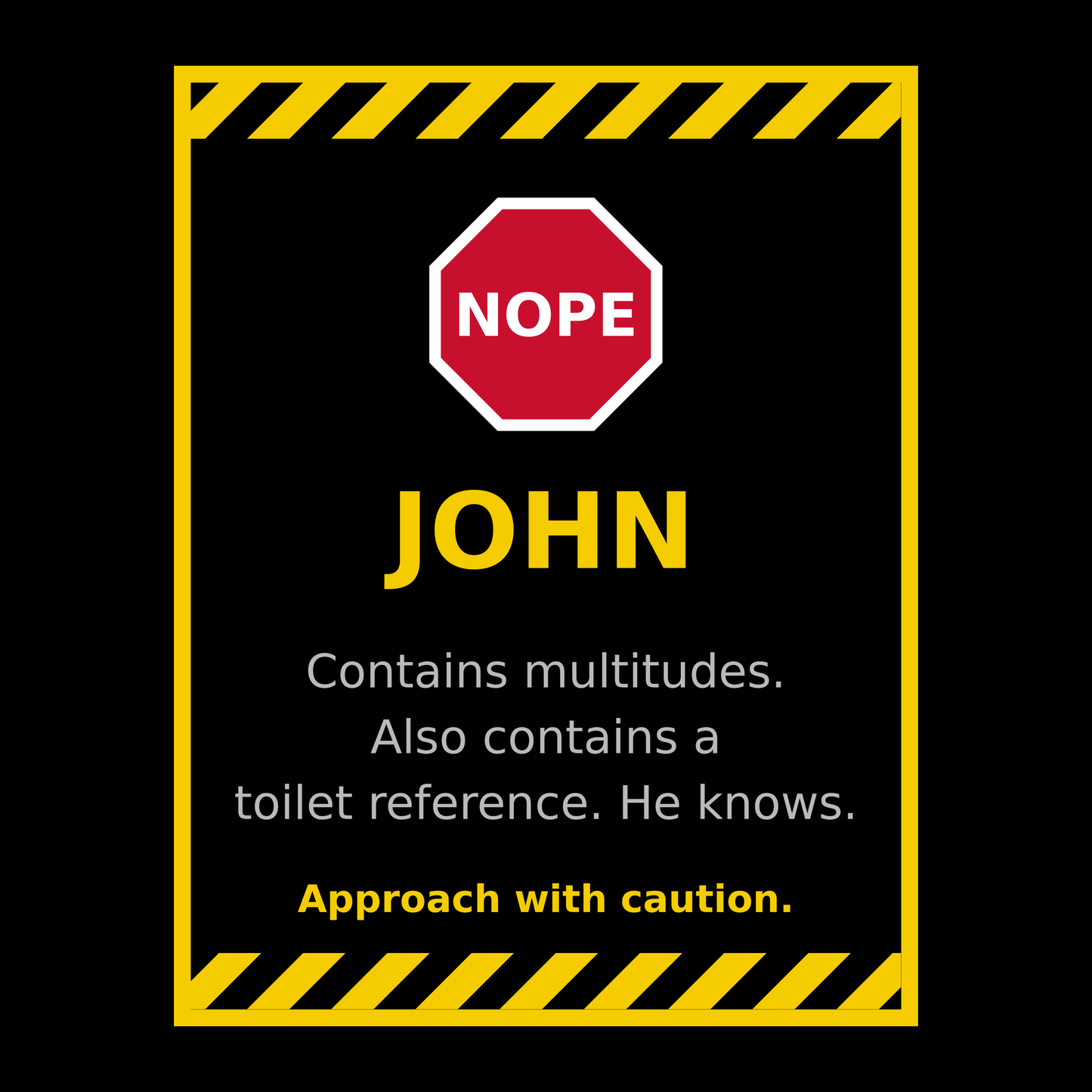 Funny John Gift T Shirt