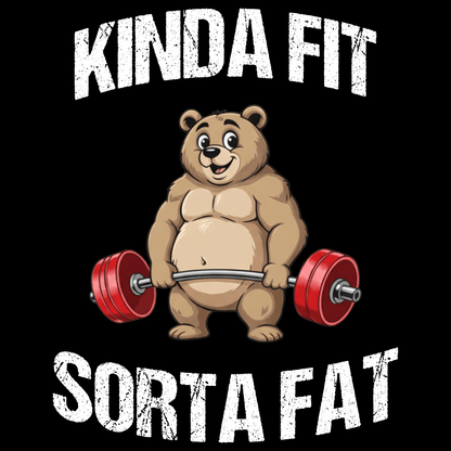 Kinda Fit Funny T Shirt by Lion Legion 