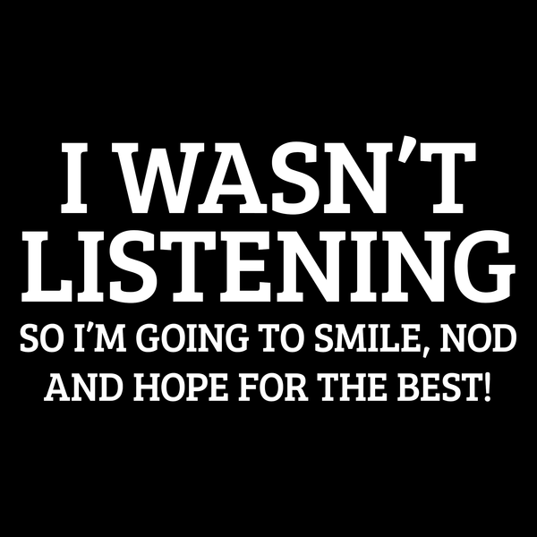 Listening T Shirt by Lion Legion 