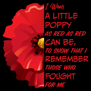 Little Poppy Remembrance T‑Shirt