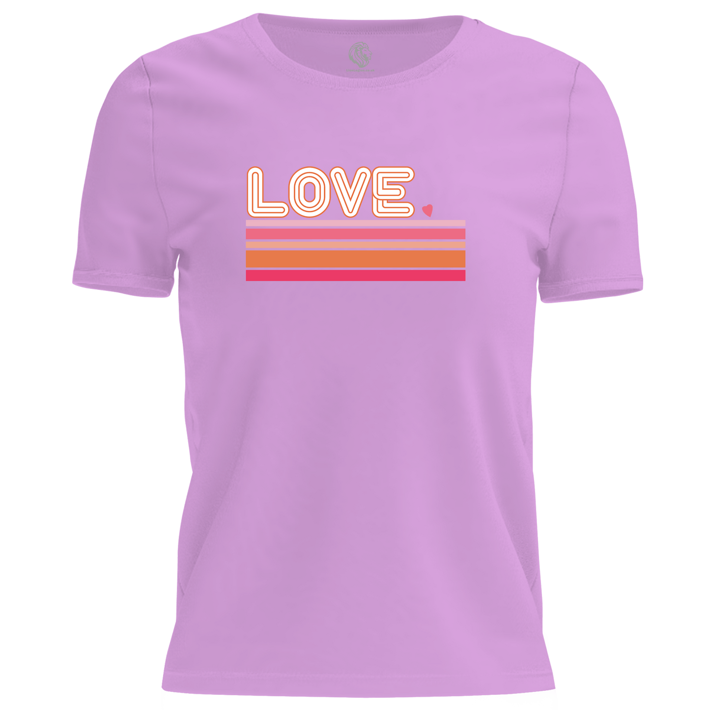Love Retro T Shirt by Lion Legion 
