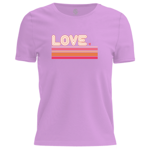 Love Retro T Shirt