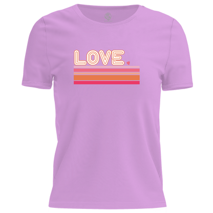 Love Retro T Shirt by Lion Legion 
