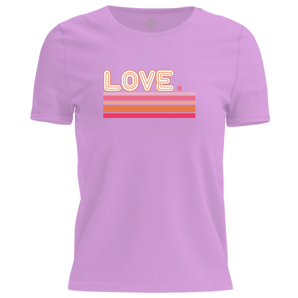 Love Retro T Shirt by Lion Legion 