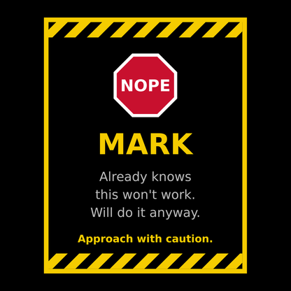 Funny Mark Gift T Shirt