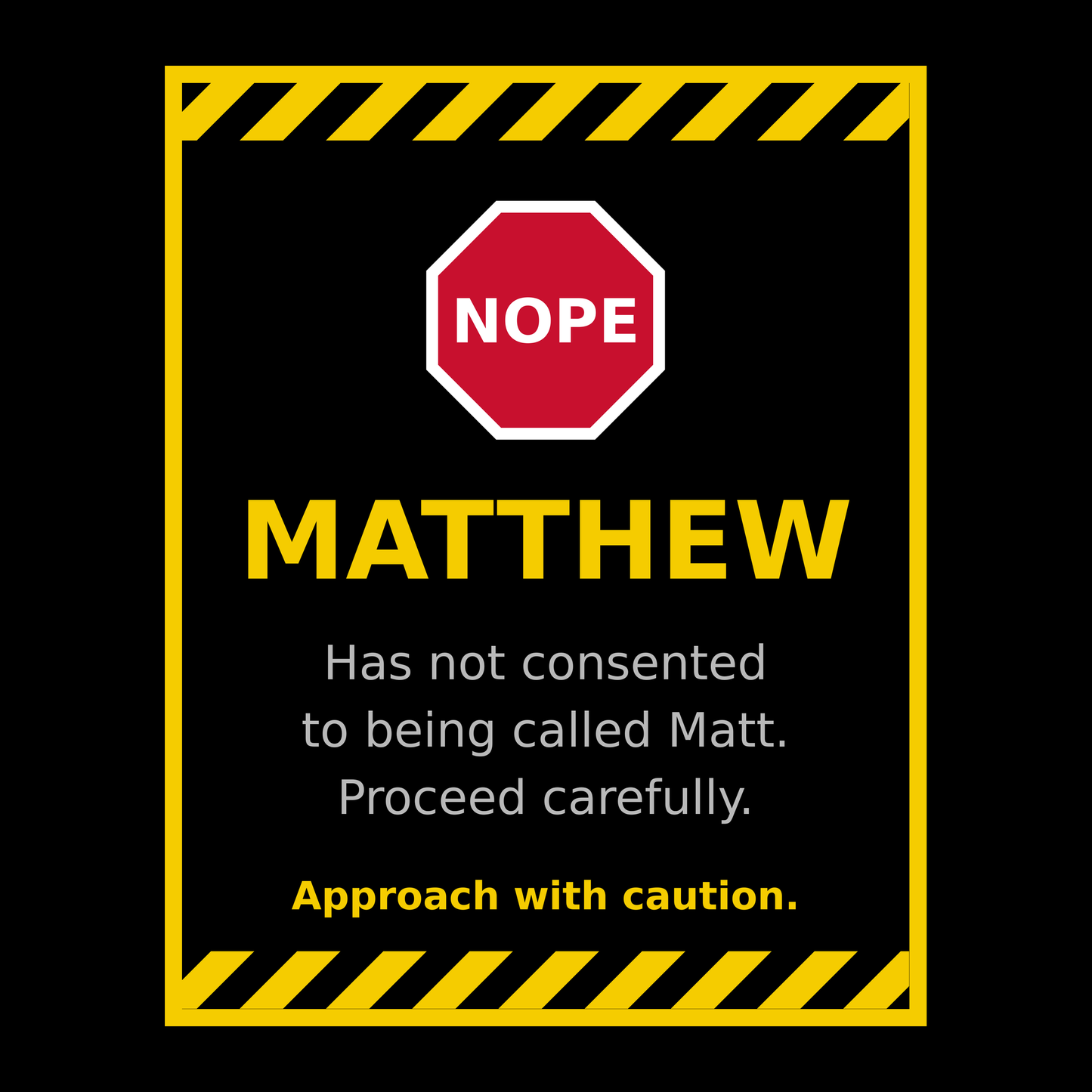 Funny Matthew Gift T Shirt