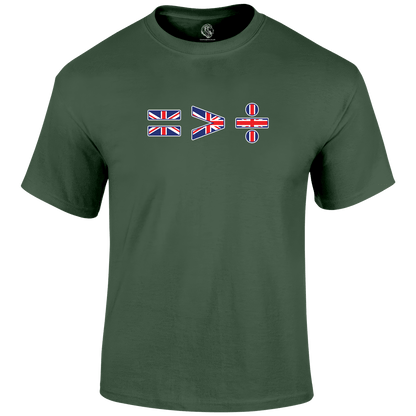 Not Divided GB Patriotic T Shirt by Lion Legion 