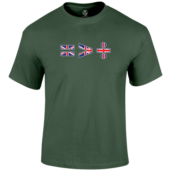Not Divided GB Patriotic T Shirt by Lion Legion 