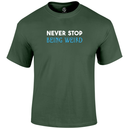 Never Stop T Shirt by Lion Legion 