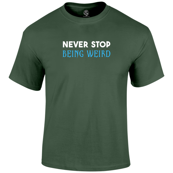 Never Stop T Shirt by Lion Legion 