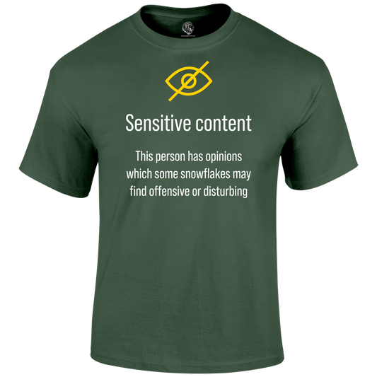 Funny T Shirt Sensitive Content