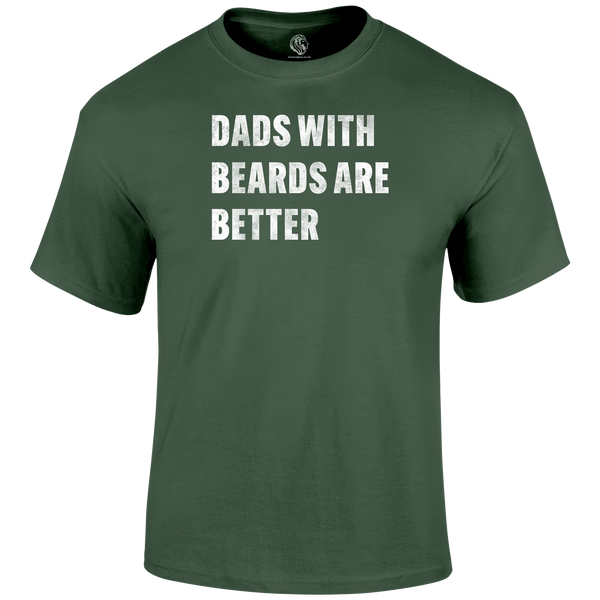 Beardy Dad T Shirt by Lion Legion 