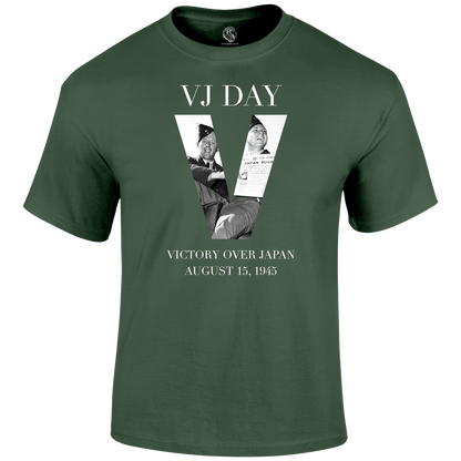V-J Victory Remembrance T Shirt by Lion Legion 