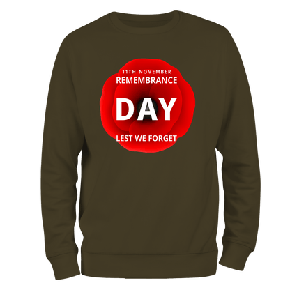 11th November Remembrance Day Sweatshirt by Lion Legion 