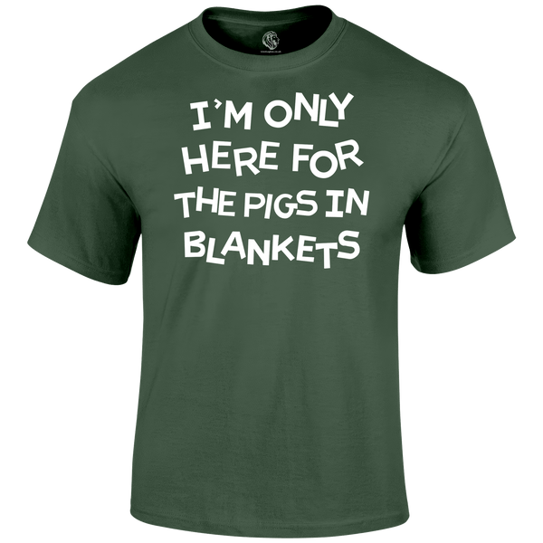 Pigs In Blankets T Shirt by Lion Legion 