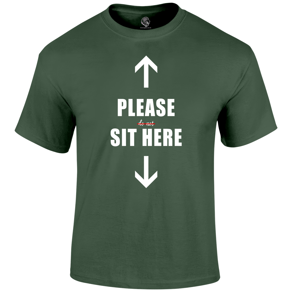Sit Here T Shirt