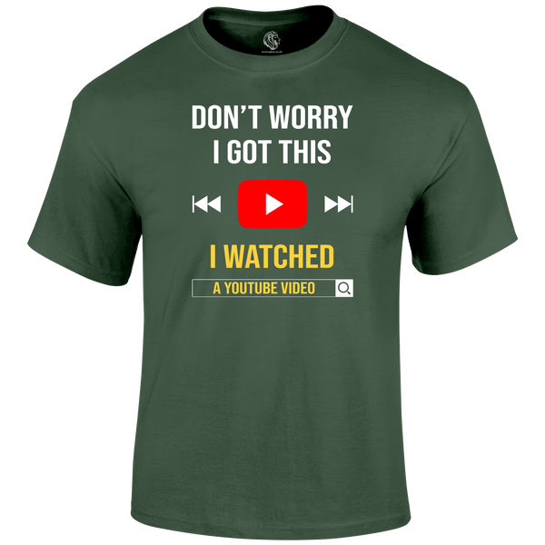 Don't Worry Funny T Shirt by Lion Legion 