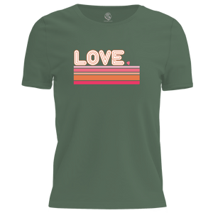 Love Retro T Shirt