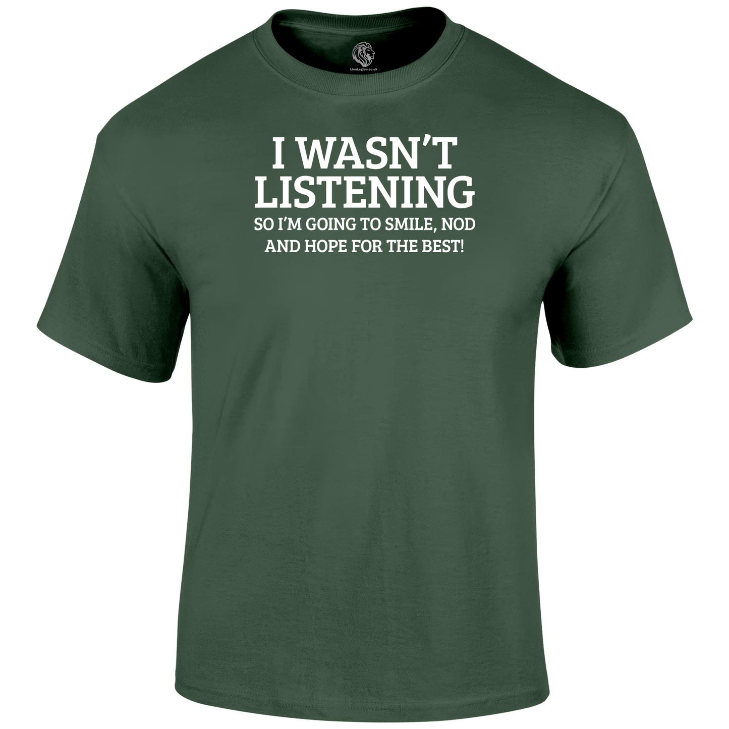 Listening T Shirt by Lion Legion 