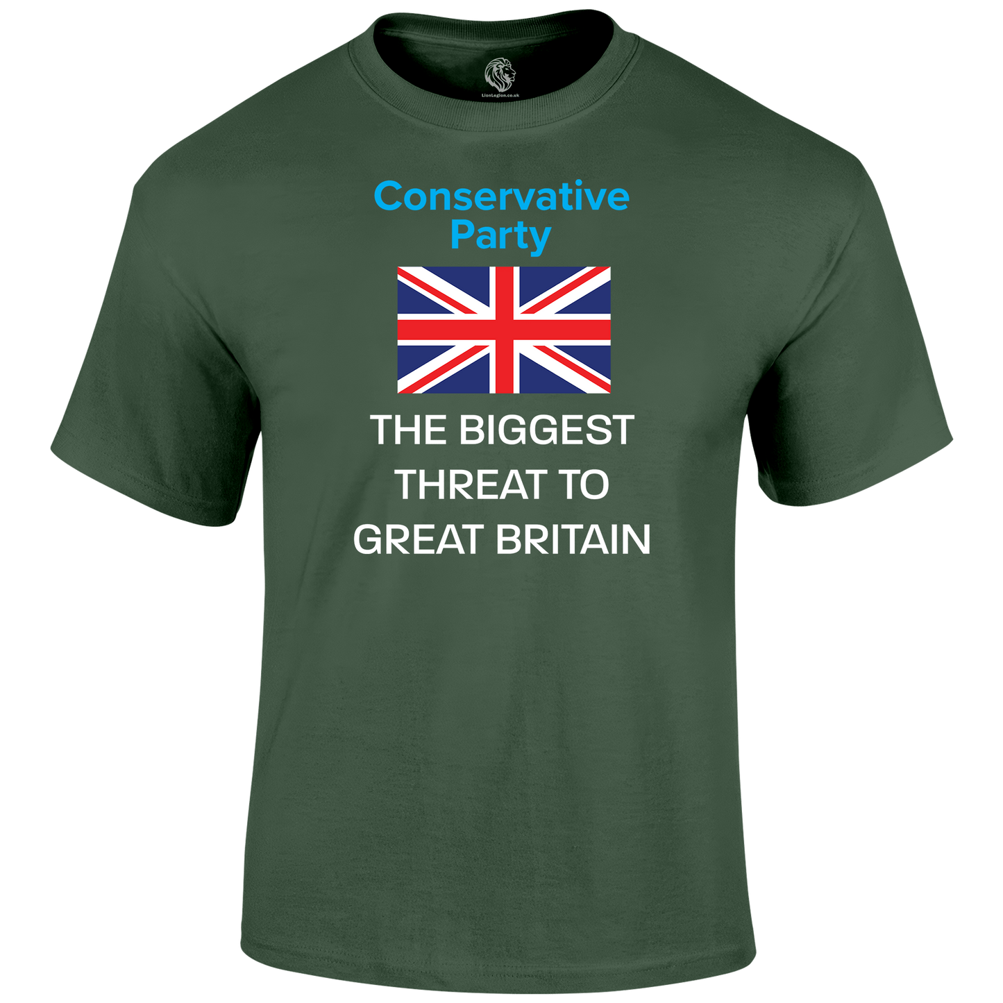Conservative Party T Shirt by Lion Legion 