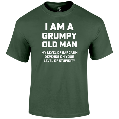 Old Sarcasm Funny T Shirt by Lion Legion 