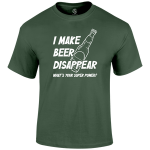 Beer Disappear Funny T Shirt