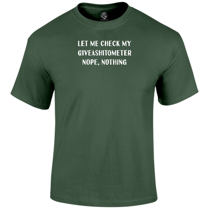 Nope, Nothing T Shirt