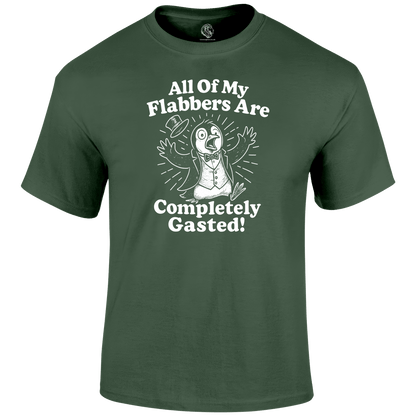 Flabber Gasted Funny T Shirt by Lion Legion 