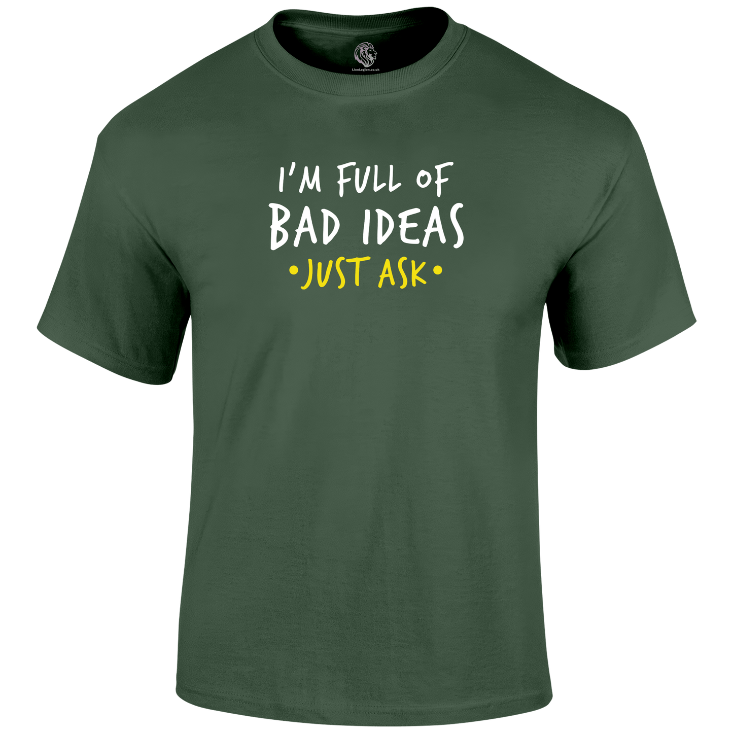 Bad Ideas T Shirt by Lion Legion 