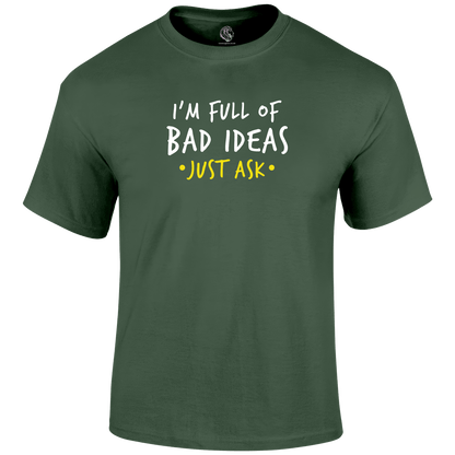 Bad Ideas T Shirt by Lion Legion 