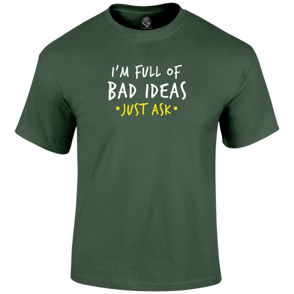 Bad Ideas T Shirt by Lion Legion 
