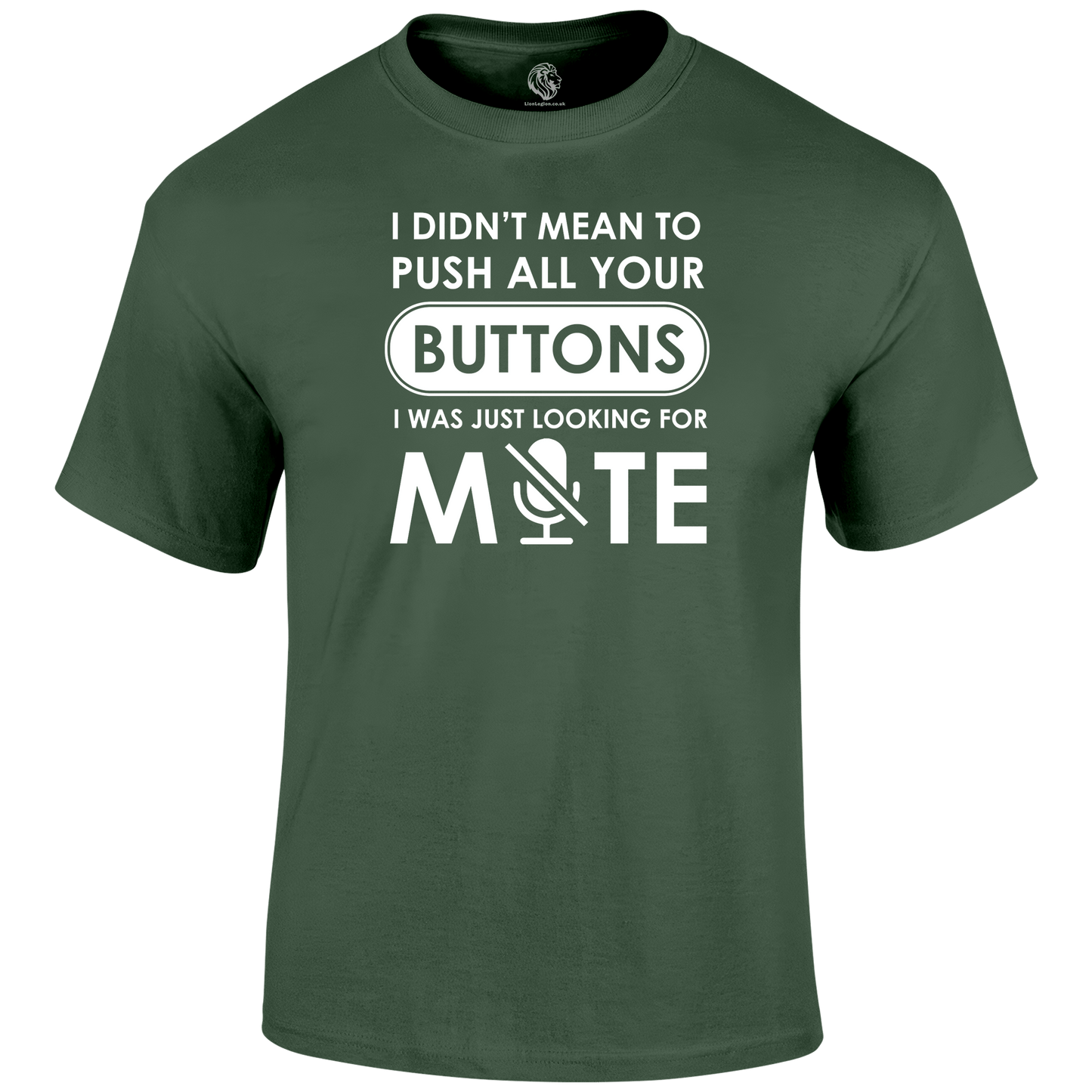Looking For Mute T Shirt by Lion Legion 